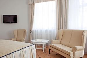 Posezení v ubytování Hestia Hotel Draugi