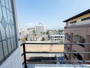 a view from the balcony of a building at On The Six Studios Pratamnak in Pattaya South