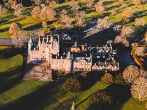 an aerial view of windsor castle in england at 1 Bed in Forfar oc-92331 in Kingsmuir