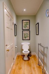 a bathroom with a toilet in a room at Binsness house in Findhorn +65 photos