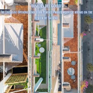 a collage of photos of a building with the words pumpkin dig at Dimora del golfo Guest House - Amalfi Coast Gateway in Salerno