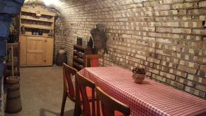 A kitchen or kitchenette at Csodaszarvas Vendégház