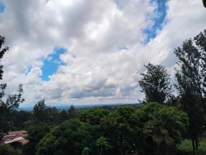 a view of trees and a cloudy sky at H&Dluxe in Murangʼa