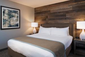 Postel nebo postele na pokoji v ubytování Hotel Azure