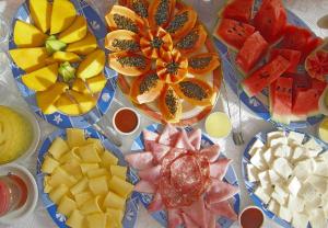 Comida in lodge ou em algum lugar perto