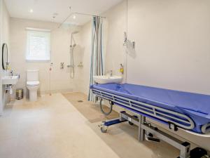 a hospital room with a bed and a sink at 2 Bed in Swansea oc-91728 in Killay +14 photos