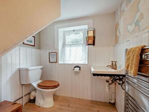 a bathroom with a toilet and a sink at 2 Bed in Isle Of Arran oc-77882 in Lochranza +21 photos