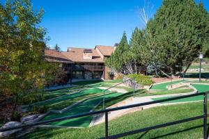a view of a golf course at a house at Powder Peak Hideaway WL203 Ski Escape Hot Tub in Eden