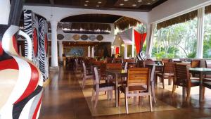 Restaurace v ubytování Villas Privadas en Palma Real