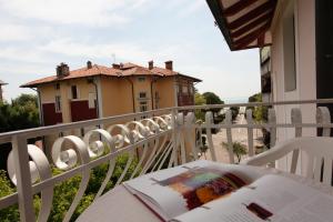 Balkón nebo terasa v ubytování Hotel Abbazia
