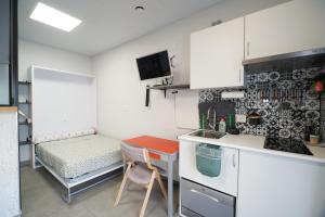 Cuina o zona de cuina de Aldabea I apartamento sostenible