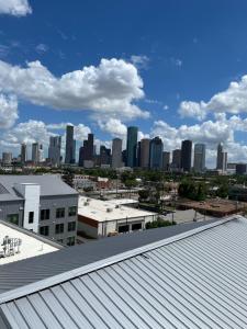 a view of a city from the roof of a building at Arthouse in Houston +3 photos