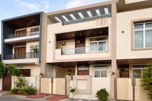 an exterior view of a building at Elegant villa getaway in Jaipur