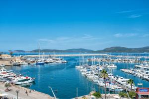 a bunch of boats docked in a harbor at Deiana's House in Alghero