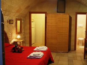 Koupelna v ubytování B&B Borgo San Martino