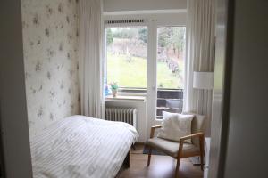 Postel nebo postele na pokoji v ubytování Orchidee Altenau