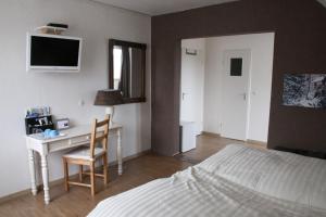 TV a/nebo společenská místnost v ubytování Orchidee Altenau
