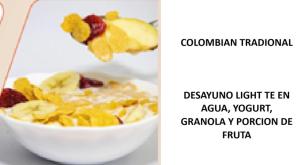two pictures of a bowl of food with fruit at Ultimate Whole Floor Apartment in Bogotá