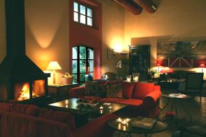 Posezení v ubytování Hotel L'Estació