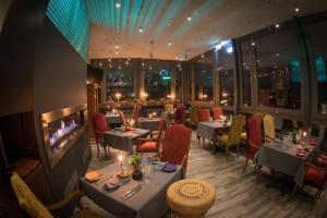 O zonă de relaxare la Hotel Gutenbergs