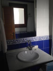 Koupelna v ubytování Hostal Aranda