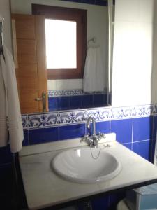 Koupelna v ubytování Hostal Aranda