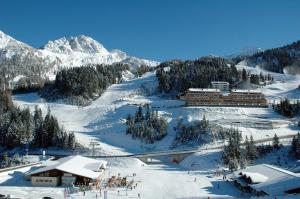 Nassfeld Mountain Apartments v zime