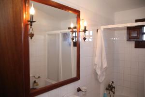 Phòng tắm tại Casa Rural Faustina