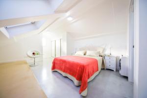 Ένα ή περισσότερα κρεβάτια σε δωμάτιο στο Rueiro 17