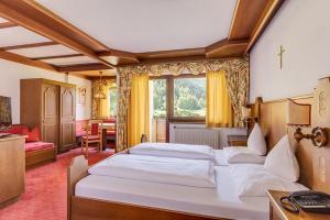 Krevet ili kreveti u jedinici u okviru objekta Berghofs B&B
