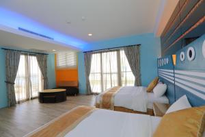 Voodi või voodid majutusasutuse Hang Hai B&B toas