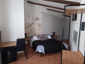 a bedroom with a bed in a room at B&B Marino in Grisolia +46 photos