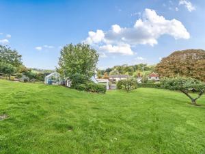 a large green yard with trees and houses at Blackthorn House in Blandford Forum +31 photos