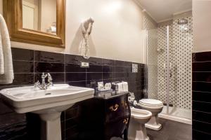 A bathroom at The B Place