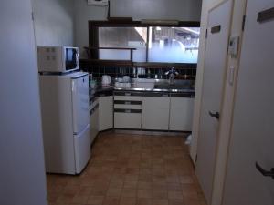 Kuchyň nebo kuchyňský kout v ubytování Guesthouse SHELL