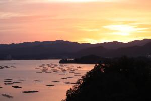 a group of boats in the water at sunset at Resorpia Kumihama in Kyotango +47 photos