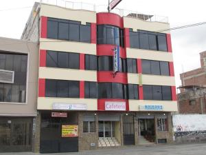 Budova, kde se hotel nachází