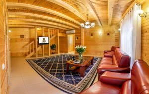Posezení v ubytování Hutor Hotel