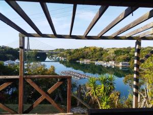 a view of a river from a building at Cozy Koharuka in Shima