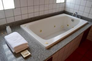 Vonios kambarys apgyvendinimo įstaigoje Terramaya Boutique Hotel