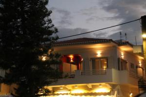 Budova, kde se aparthotel nachází