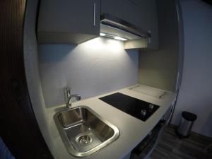 Кухня или мини-кухня в Duplex Apartment Busteni
 +31 фотография