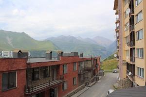 Nespecifikovaný výhled na hory nebo výhled na hory při pohledu z apartmánu