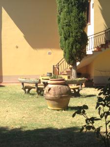 Vonkajšia záhrada v ubytovaní Podere San Lorenzo