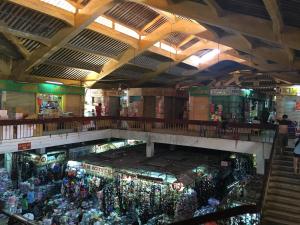 an overhead view of a shopping mall at Lunar Stay HCM in Ho Chi Minh City