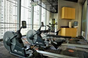 O centro de fitness e/ou as comodidades de fitness de Y Loft