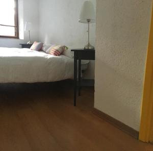 Postel nebo postele na pokoji v ubytování Maison Perron CIR- VDA-LATHUILE-N0062