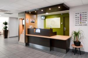 Vstupní hala nebo recepce v ubytování B&B HOTEL Lyon Sud États-Unis