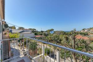 a view from the balcony of a house at Casa Magnolia P1 in Seccheto