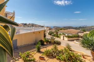 a view from the balcony of a house at Casa Maravilla in Benitachell